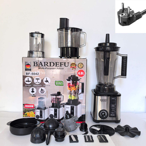Blender en acier inoxydable 4L pour usage domestique et commercial, 1501-2000W, 7+ vitesses, 6 lames, broyeur à glace et <span class=keywords><strong>hachoir</strong></span> à <span class=keywords><strong>viande</strong></span> - Product Image 1