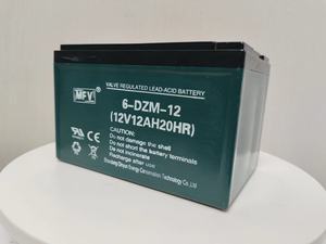 6-DZM-12充電式電動自転車バッテリー12v 12ah密封鉛蓄電池 - Product Image 3