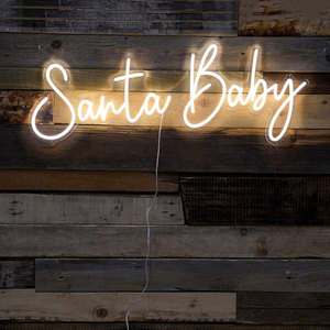 Personalizado 0-9 Letrero de neón Número uno Letrero de neón Luz LED Número 5 Decoración para boda Fiesta de cumpleaños - Product Image 6