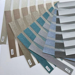 مصنع الجملة 100% البوليستر ظلال أفقي زيبرا الستائر الأقمشة ل نافذة يمكن طيها ولفها - Product Image 1