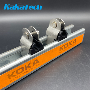 Sistemas de sujeción de canal de fábrica, abrazaderas de goma TPE, abrazaderas de amortiguación eléctricas de zinc para montaje en canal - Product Image 6