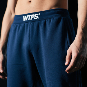 Modische High-Street-Qualität Dicke Taillenbund-Jogginghose mit Individuellem Siebdruck aus Frottee-Baumwolle für Herren - Product Image 5