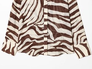TAOP&ZA 2026 Nuova <span class=keywords><strong>Camicia</strong></span> Primaverile Europea e Americana da <span class=keywords><strong>Donna</strong></span>, Versatile, con Stampa Zebrata e Maniche Lunghe 8605 8606 - Product Image 5