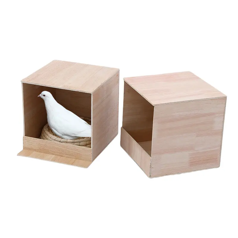 صندوق تربية خشبي صغير الحجم لتربية الطيور الأليفة ، صندوق العش المزخرف ، منزل الطيور لابتلاع طائر الطنان ، فينش