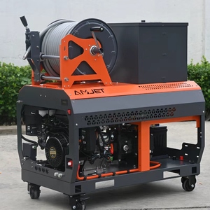 <span class=keywords><strong>Machine</strong></span> de nettoyage de canalisations haute pression 300Bar16lpm <span class=keywords><strong>Machine</strong></span> de nettoyage de tuyaux de drainage haute pression de 50 mètres pour la plomberie domestique - Product Image 3