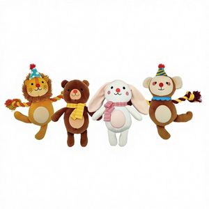 Peluche de Mono Bailarín y León, Serie Compañero, 23-25cm - Product Image 1