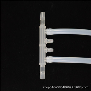 Conector de Plástico en Forma de Pagoda de Seis Vías 8*4, Resistente a la Corrosión, Codo para Manguera Trenzada para Grifo de Agua, Manguera de Seis Vías - Product Image 4