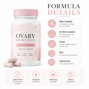 Inositol et Inositol de haute qualité 40:1 Omega-3 Vitamine <span class=keywords><strong>D3</strong></span> Hormone Balance Supplément Ovaire Capsules Extraits de <span class=keywords><strong>plantes</strong></span> pour les femmes - Product Image 6