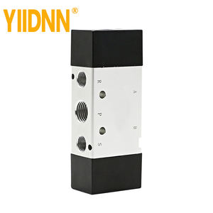 Pnömatik vana hızlı Mini pnömatik Solenoid kontrol bileşeni hava valfi 4A110-06 4A210-08 4A410-15 - Product Image 5