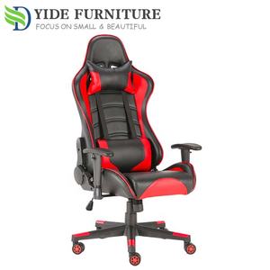 Personalizar logotipo negro de cuero Silla <span class=keywords><strong>Gammer</strong></span> Chaise de Chir Silla con la pierna - Product Image 3