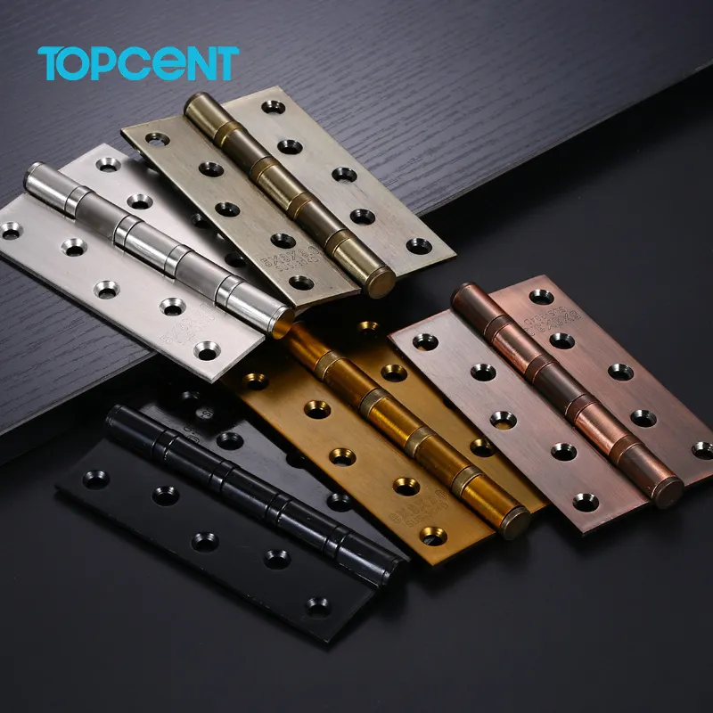 TOPCENT-bisagra de puerta de acero inoxidable 304, resorte de ventana de metal, pintu de engsel empotrado