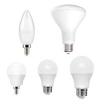 DC 110V 120V 220V 3 ~ 25 Watt E26 B22 E27 E14 E12 Lampe à ampoule LED A15 A19 A60 B11 Ampoules LED CE ETL pour la maison