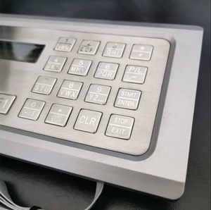 Membrana per tastiera <span class=keywords><strong>metallica</strong></span> in acciaio inossidabile resistente Bernet per distributore di carburante - Product Image 3