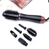 Sèche-cheveux brosse multi-styler professionnel 6-en-1 1000W, peigne électrique à air chaud, livraison directe depuis l'entrepôt allemand
