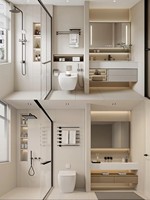 Service de design d'intérieur pour toute la maison, rendu 3D, plan de décoration clé en main, conception personnalisée pour villa et appartement