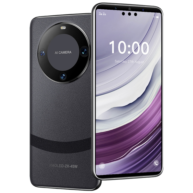 2024 New Arrival Mate 60 Pro Smartphone 6.5-Inch FHD 108MP Deca Core Dual 6800mAh Battery 3G 4G 5G Network 16GB ROM LTE Gaming