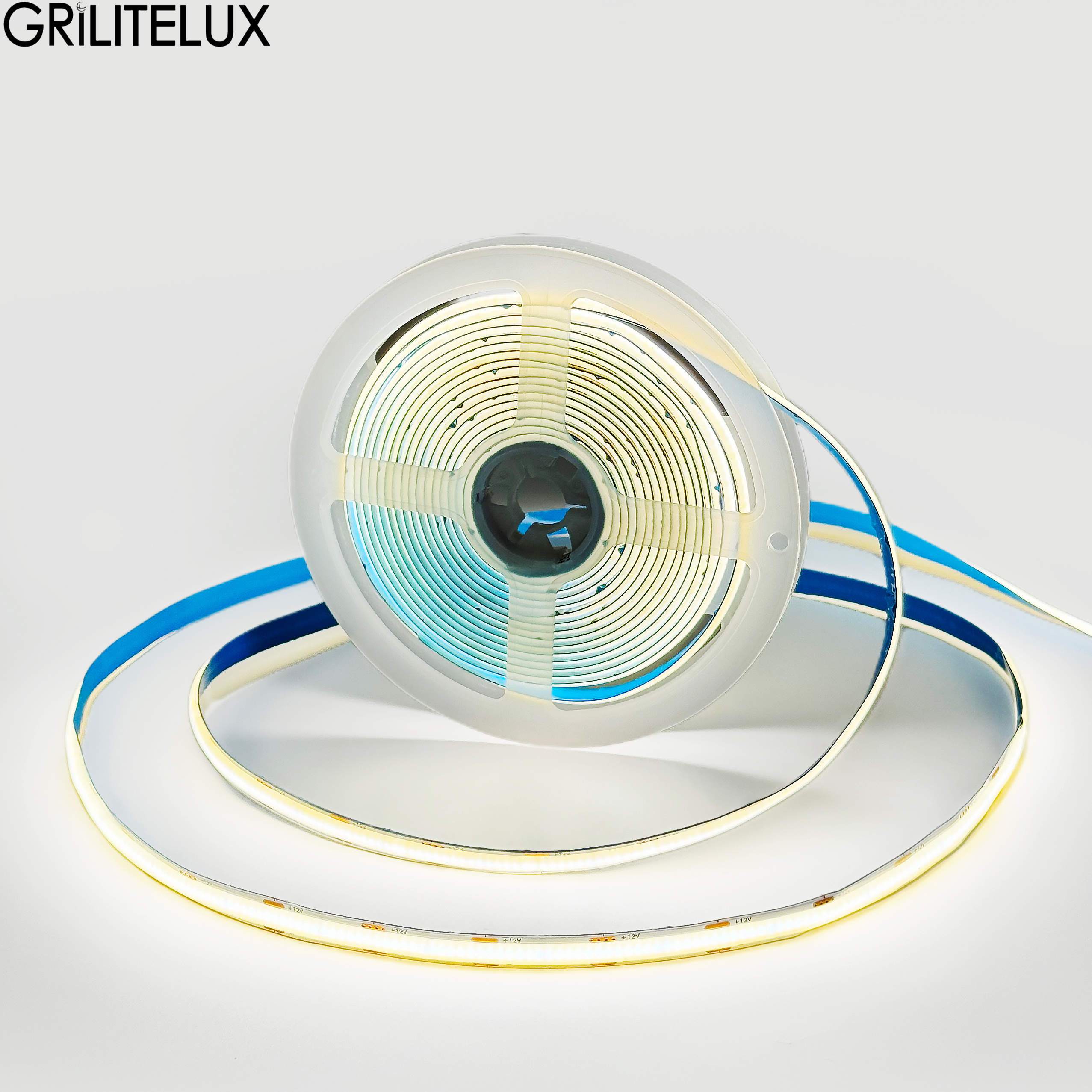 5mtr/roll DC12V/24V PCB 320/480LEDs/m Flexible COB Rope Light 3000K 4000K 6000K High Brightness 8mm Pcb Led Strip · image 2
