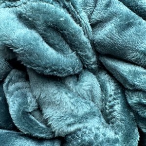 Manta súper suave, cálida, cómoda, de franela grande, para TV, Sherpa, usable, con mangas, brazos, envoltura, bata, manta para adultos - Product Image 3