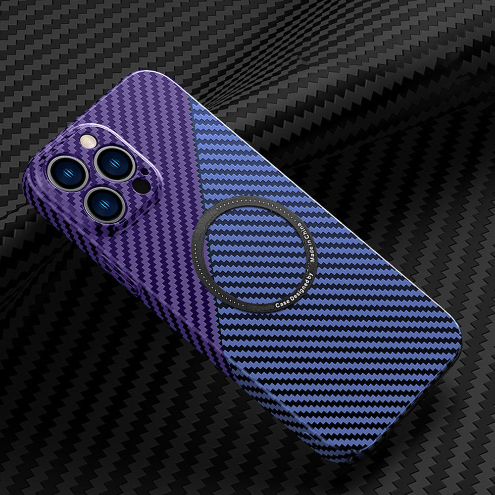 Purple + blue