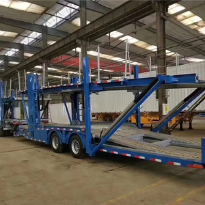 Semi-<span class=keywords><strong>remorque</strong></span> en acier haute performance du fabricant professionnel Remorques de camion de transporteur de voitures à vendre <span class=keywords><strong>Remorque</strong></span> de transporteur - Product Image 4