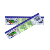 Règle en PVC personnalisée avec impression sérigraphique, forme et couleur sur mesure, style tendance pour usage promotionnel, marque GIFTWAY, MOQ 500 pièces