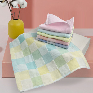 Toallas cuadradas de gasa de algodón puro, 25x25 cm, toallas de baño suaves y absorbentes para niños, respetuosas con la piel, para niños y guarderías - Product Image 4