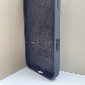 Vendita all'ingrosso Custodia per telefono cellulare in <span class=keywords><strong>Silicone</strong></span> liquido per <span class=keywords><strong>iPhone</strong></span> 17 16 15 Pro Max <span class=keywords><strong>Cover</strong></span> antiurto in <span class=keywords><strong>Silicone</strong></span> per <span class=keywords><strong>iPhone</strong></span> 14 <span class=keywords><strong>13</strong></span> Custodia - Product Image 4