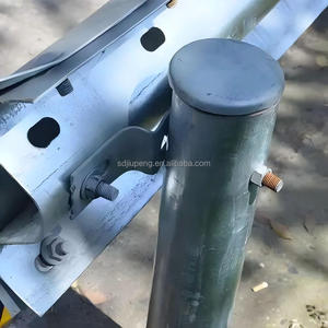 Baut Mur Baja Q235 Galvanis Celup Panas Anti Maling Ukuran Sesuai Pesanan Permukaan Anti Pantul Perlindungan Tinggi untuk Pagar Pengaman Jalan Raya - Product Image 3