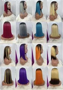 Promotion Letsfly : Perruques Bob Colorées Personnalisables à 33 $, 100% Cheveux Humains, Lace Front 13x4, Bob Court Lisse Soyeux, Vente en Gros Direct Usine - Product Image 5