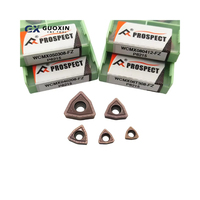 PROSPECT WCMX030208/040208/050308/06T308/080412-FZ P6215 Plaquette de taraudage en carbure pour tournage CNC, pièces d'outillage pour machines