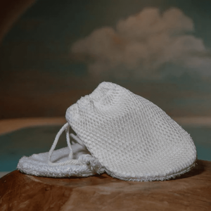 Pommeau de douche Orchid en bambou et coton, diffuseur taille unique, outil de soin personnel - Product Image 1