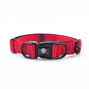 Premium quality adjustable reflective side band waterproof Safety training dog Collar Nylon travel dog dog <span class=keywords><strong>s</strong></span> active - Product Image 3