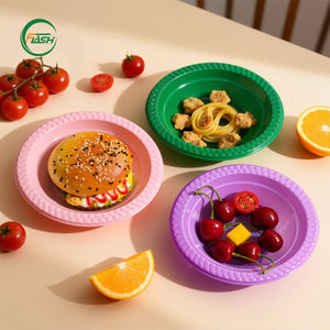 Bols à dessert en plastique PS personnalisés Flash, blancs, avec bord texturé pour une présentation améliorée lors de mariages et d'événements festifs - Product Image 6