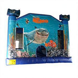 Château gonflable en PVC combiné pour parc d'aventure et parc urbain, thèmes de saut amusants, usage commercial - Product Image 1