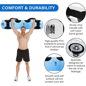Sacs de sable lestés en PVC pour entraînement aquatique, équipement de gym pour la maison et la vente en gros aux magasins de <span class=keywords><strong>fitness</strong></span> - Product Image 4