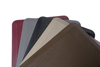 Nouvelle Tendance Tapis de Bureau Ergonomique Anti-Fatigue en PU Écologique Résistant à la Déformation, Soulage le Stress, Doux, Convivial pour les Animaux, Style Vintage