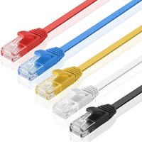 Oem de interior al aire libre Utp Ftp Sftp Cat 5E 5 6A 6 Cable Cat5E Cat5 Cat6A Cat6 Ethernet de red Lan Cable