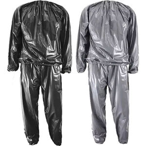 PVC uomo donna tuta <span class=keywords><strong>Sauna</strong></span> esercizio perdita di peso esercizio esercizio dimagrante <span class=keywords><strong>palestra</strong></span> Fitness allenamento Antirip sport impermeabile tuta <span class=keywords><strong>Sauna</strong></span> tuta - Product Image 5