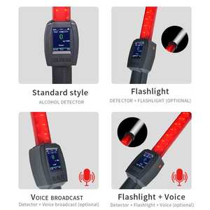 Alcoholímetro profesional probador de alcohol LCD pantalla digital portátil probador de alcohol en aliento - Product Image 5