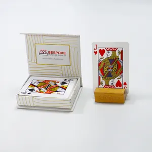 Custom Printing Full Color Poker Paper Playing Card With Logo Factory Manufacture Kuwait Language Playing Cards