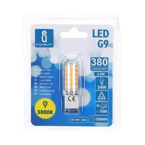Lámpara LED G9 3.4W, bajo consumo, fácil instalación, luz blanca fría, ideal para iluminación general y decorativa en - Product Image 2