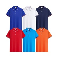 Fabricant de vêtements en polo grande taille, polos pour hommes en coton 100% brodés sur mesure, vente en gros
