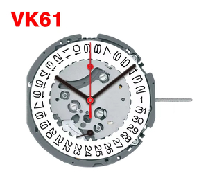 อะไหล่นาฬิกาแท้ VK61 Meca-Quartz Chronograph Movement Japan TMI พร้อมหน้าปัดแสดงวันที่ สำหรับซ่อมแซมหรือเปลี่ยนอะไหล่ OEM ราคาพิเศษสำหรับการสั่งซื้อจำนวนมาก - Product Image 1