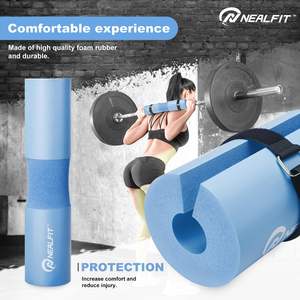 Coussin d'haltères confortable personnalisé pour les entraînements de fitness accessoire d'équipement d'épaule squat - Product Image 6