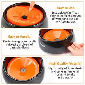 Yüksek Kaliteli Dökülmez Yüzen Köpek Su Kabı Dayanıklı Uzun Ömürlü Malzeme Nem İçermeyen Ağızlı Yüzen Evcil Hayvan Su Kabı - Product Image 3