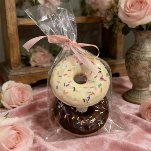 4Inch Plastic Donut Eco-Friendly Party Display Dessert Table Decoration Colorful Pin Mini Snacks Window DIY - Product Image 2