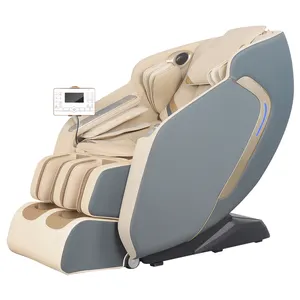 AI Voice-Controlled 4D Affordable Full Body Complete Relax Massage Chair com Bluetooth Audio Player