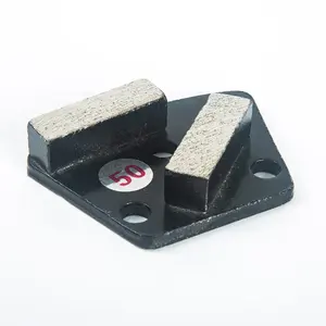 Bloc de ponçage en métal trapézoïdal diamanté <span class=keywords><strong>pour</strong></span> béton, ciment, marbre, granit, pierre, terrazzo, sol, personnalisable - Product Image 6