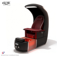 Nouveautés : Système de bain de pieds sans tuyauterie pour salon, fauteuil de pédicure spa massant et inclinable, chaise de pédicure spa