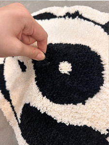 Tufted Soft <strong>Panda</strong> Bear Area <strong>Rug</strong> for Kids Bedroom and Nursery - Product Image 2